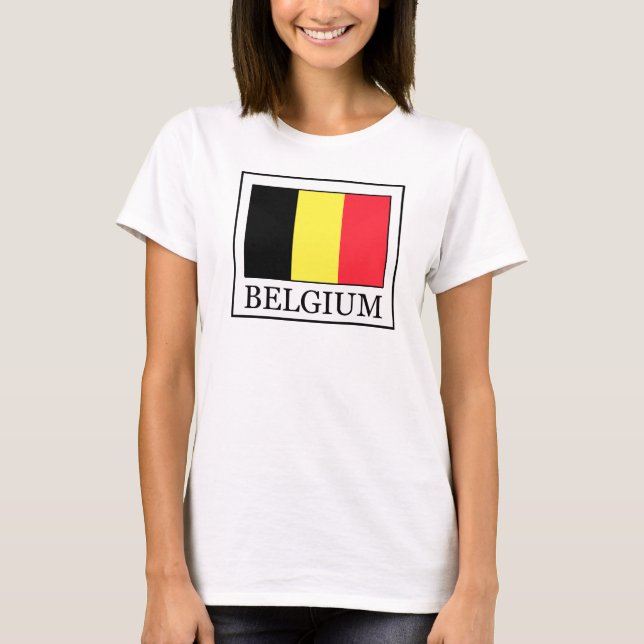 T-shirts Bélgica (Frente)