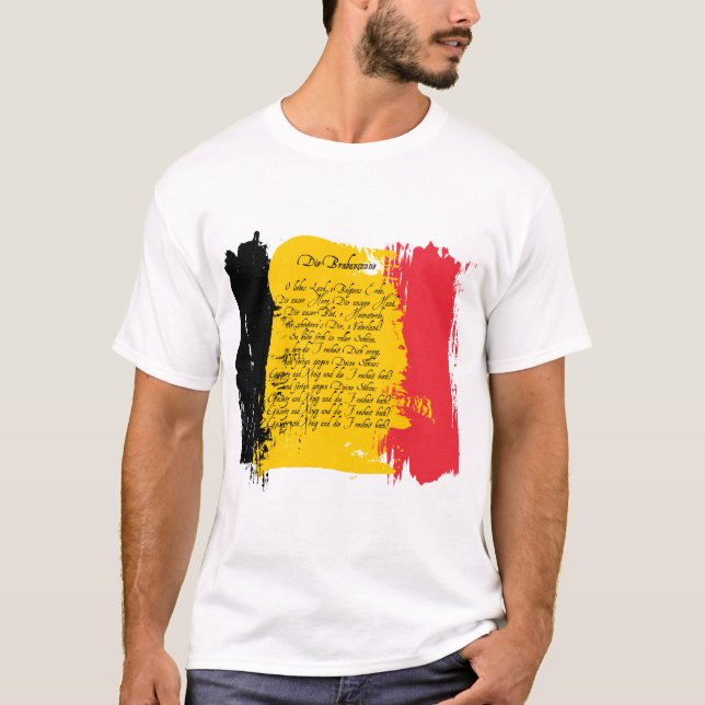 T-shirts Bélgica - Die Brabançonne (Frente)