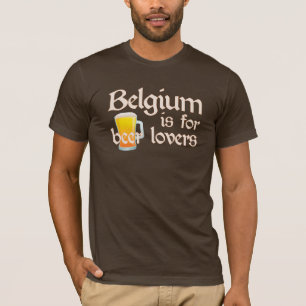T-shirts Bélgica é para amantes da cerveja