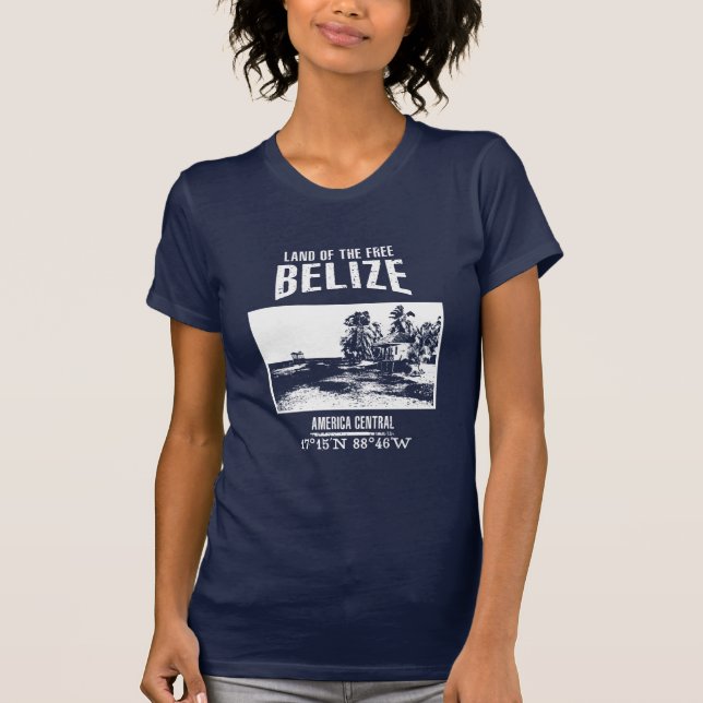 T-shirts Belize (Frente)
