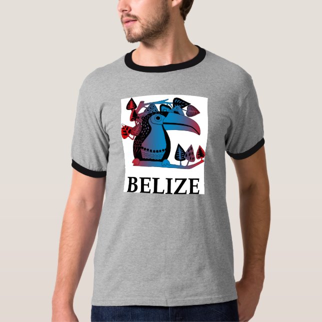 T-shirts Belize (Frente)