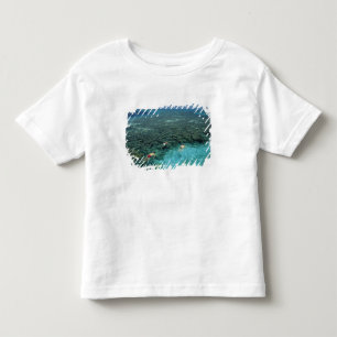 T-shirts Belize, Recife de Coral, Recife Lighthouse, Azul