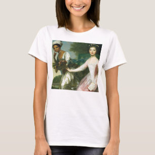 T-shirts Belle de Elizabeth do Dido e senhora Murray