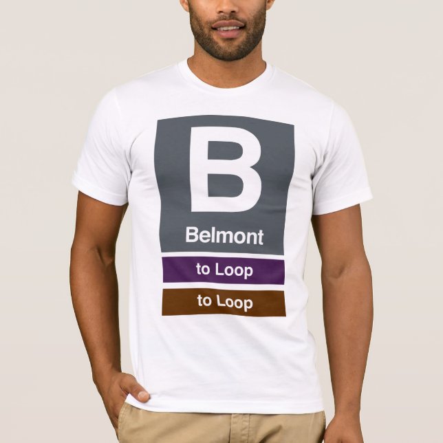 T-shirts Belmont (Frente)