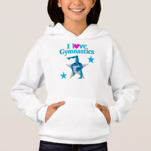T-SHIRTS BELO AZUL EU AMO GINÁSTICA