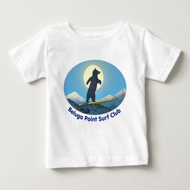 T-shirts Beluga Point Surf Club (Frente)