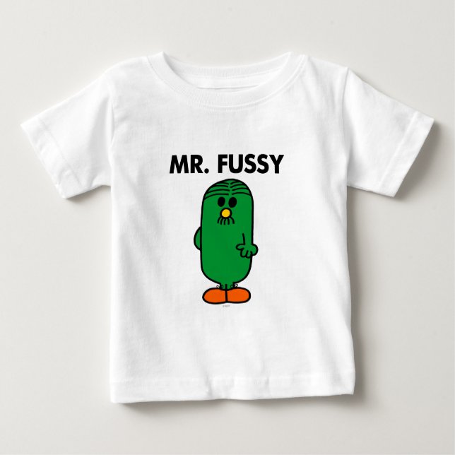T-shirts Bem-educado Sr. Fussy (Frente)