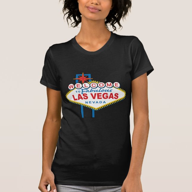 T-shirts Bem-vindo a Las Vegas (Frente)