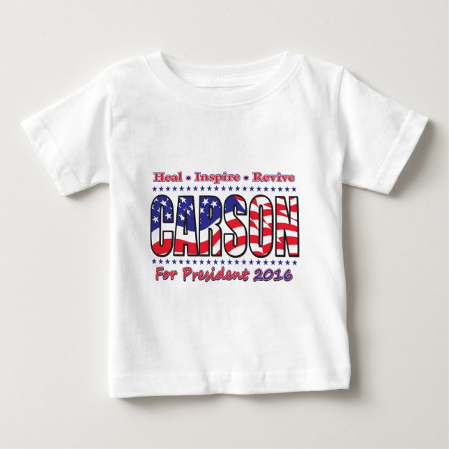 T-shirts Ben Carson (Frente)