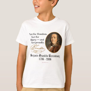 T-shirts Ben Franklin - Fart orgulhosa