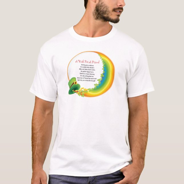 T-shirts Bênção irlandesa (Frente)
