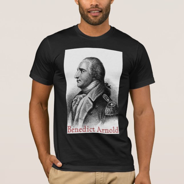 T-shirts Benedict Arnold (Frente)