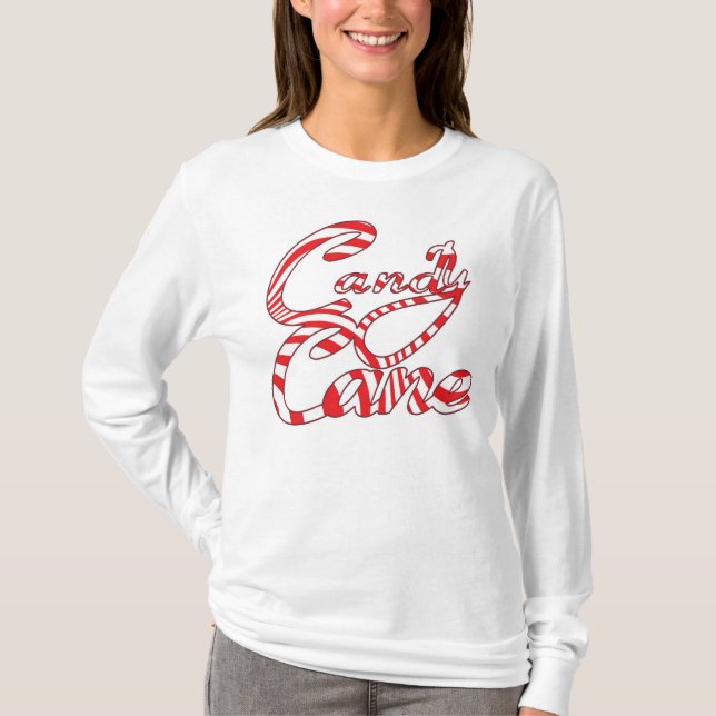 T-shirts Bengalas de Natal (Frente)