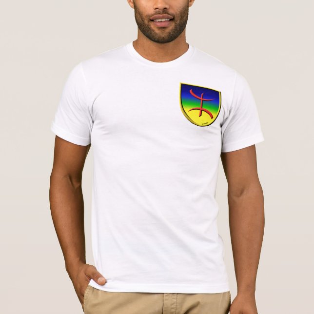 T-shirts berbere do blason (Frente)