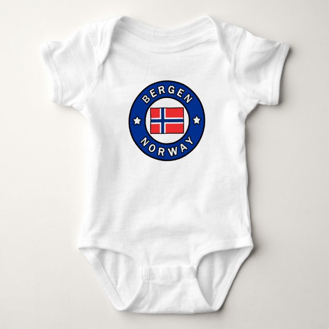 T-shirts Bergen Noruega (Frente)