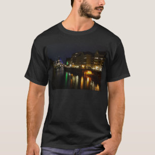 T-shirts Berlin Germany Night Spree Alemanha Nacht