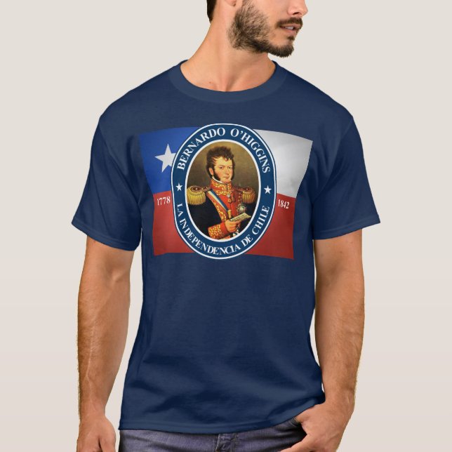 T-shirts Bernardo O'Higgins (Frente)