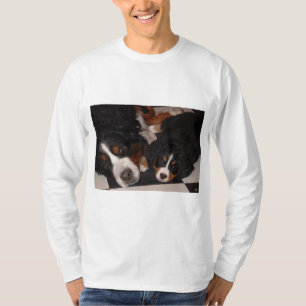 T-shirts Bernese Mountain Dogs Cabeça em T_Shirt dos Homens
