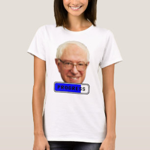 T-shirts Bernie Sanders Pixelado - PROGRESS