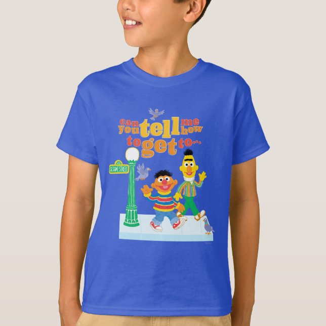 T-shirts Bert e Ernie Directions (Frente)