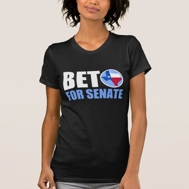 T-shirts Beto para o Senado 2018 de Texas (Frente)