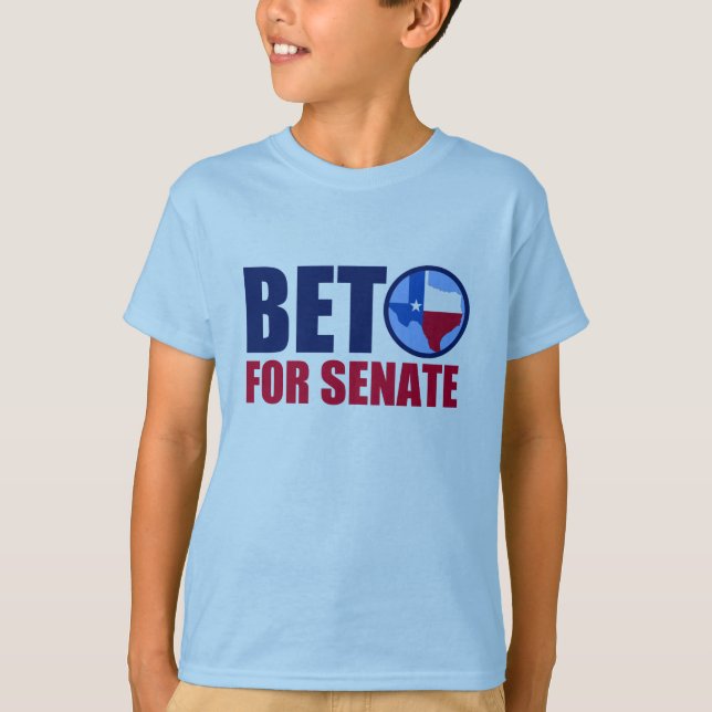 T-shirts Beto para o Senado 2018 de Texas (Frente)