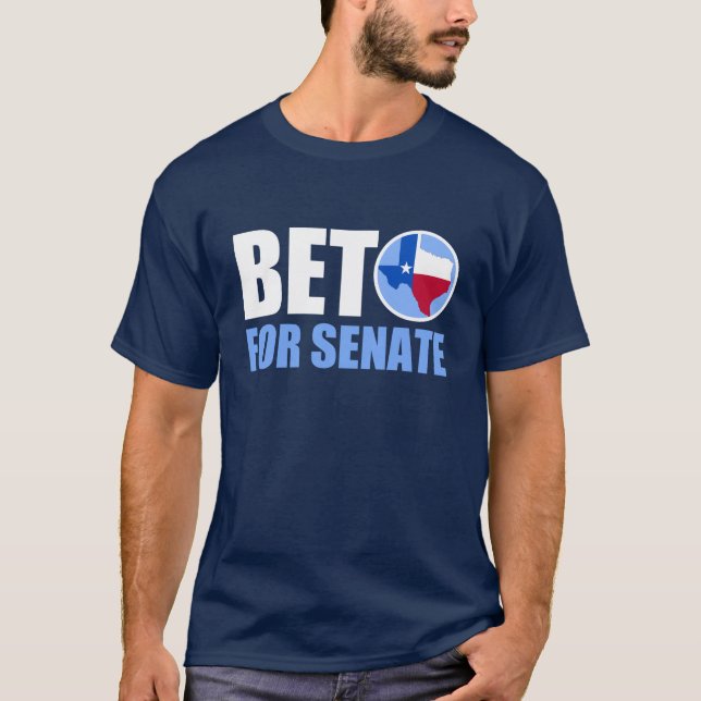 T-shirts Beto para o Senado do Texas 2018 (Frente)