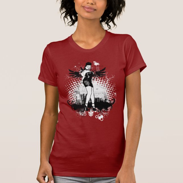 T-shirts betty preta (Frente)