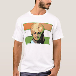 T-shirts Bhagat Singh: Um herói revolucionário