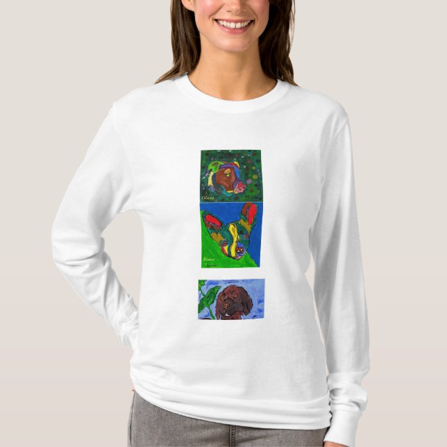 T-shirts BIANCA_2, BIANCA_1, OLIVIA_1, Bianca, Olivia (Frente)