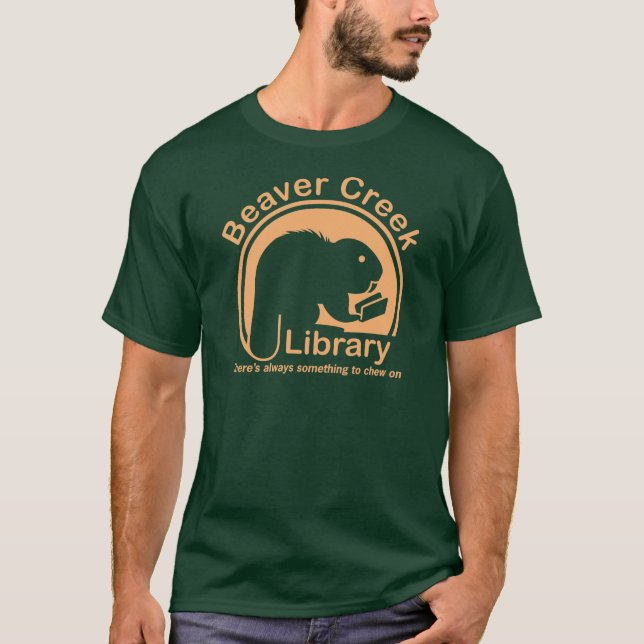 T-shirts Biblioteca do Beaver Creek (Frente)