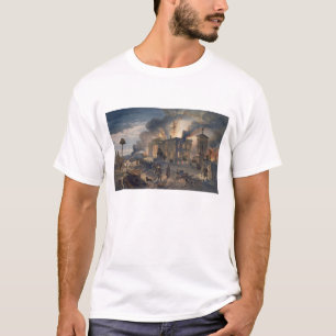 T-shirts Biblioteca pública e templo dos ventos, placa de