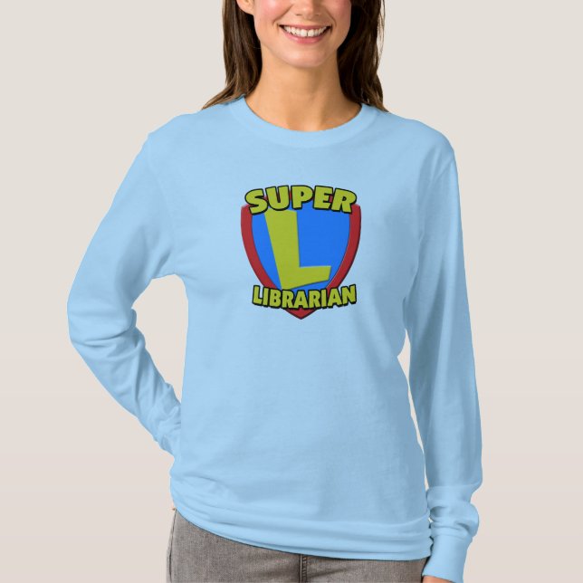 T-shirts Bibliotecário super (Frente)
