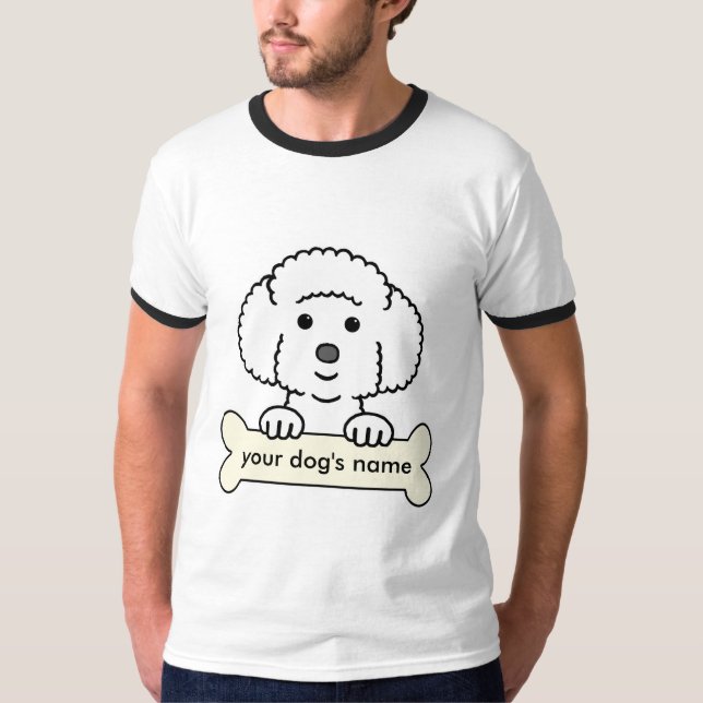 T-shirts Bichon personalizado Frise (Frente)