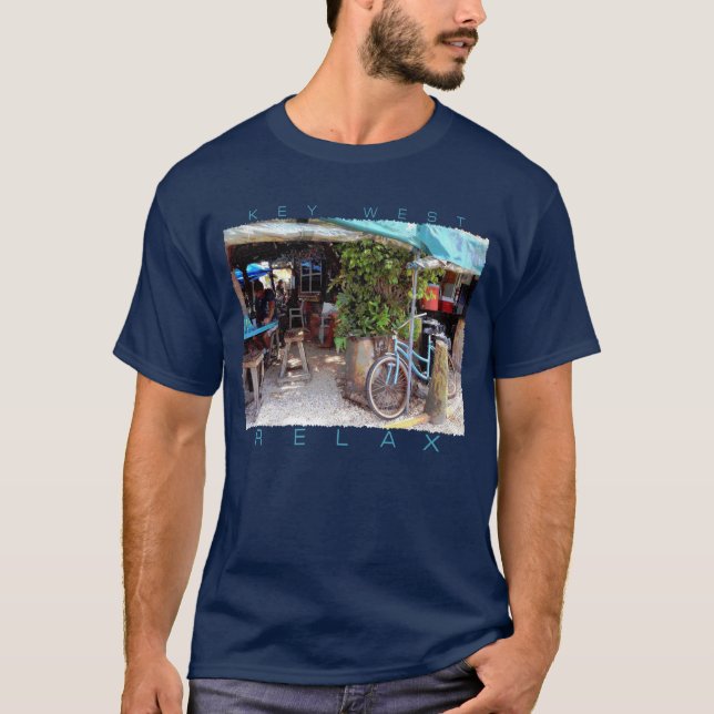 T-shirts Bicicleta Azul (Frente)