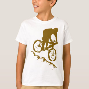 T-shirts Bicicleta Biking da montanha