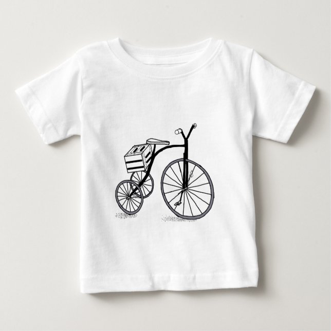 T-shirts Bicicleta com 3 rodas (Frente)