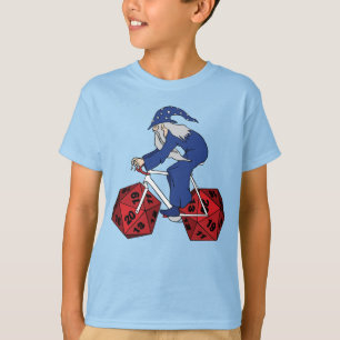 T-shirts Bicicleta da equitação do feiticeiro com as 20