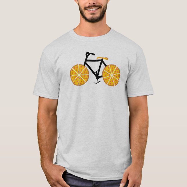 T-shirts Bicicleta da pizza (Frente)