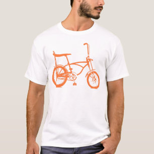 T-shirts Bicicleta De Banco De Banana, De Cor Laranja