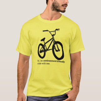 T-shirts bicicleta eco-amigável