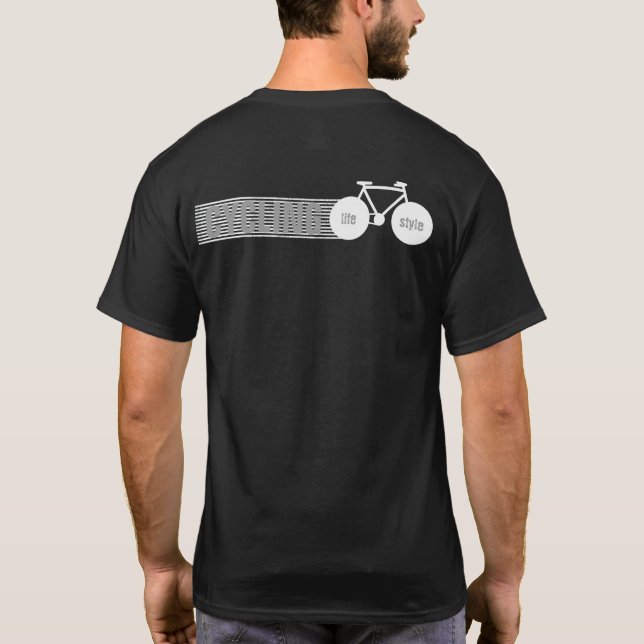 T-shirts bicicleta . estilo de vida (Verso)