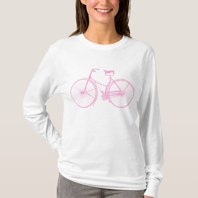 T-shirts Bicicleta Vintage (Frente)