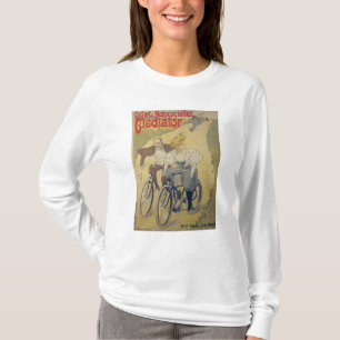 T-shirts Bicicletas do gladiador da propaganda de poster