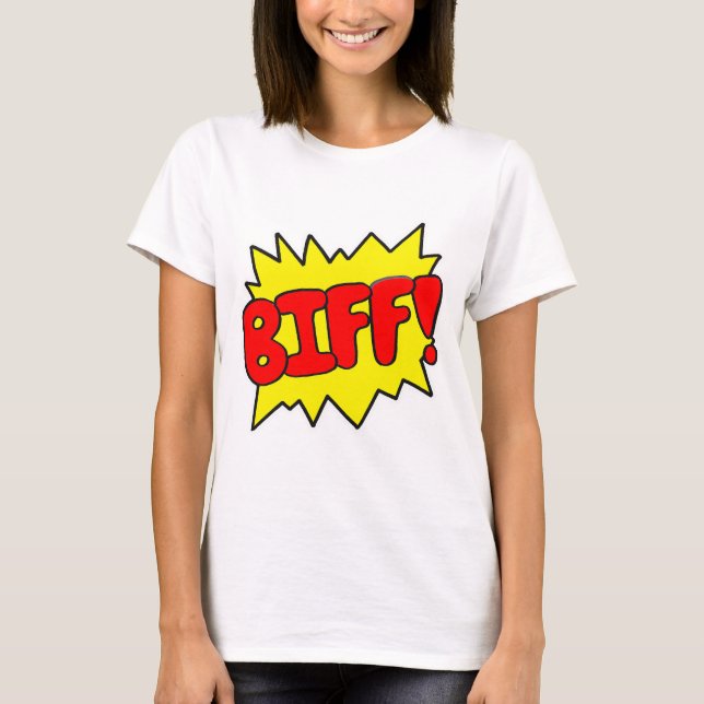T-shirts 'Biff cómico! ' (Frente)