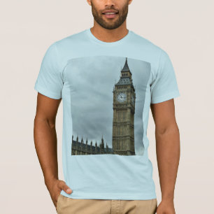 T-shirts Big Ben e as casas do parlamento em Londres