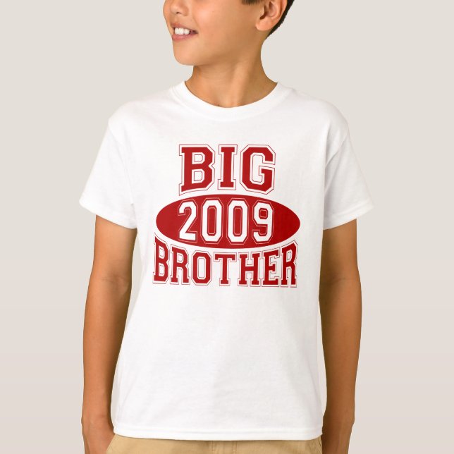 T-shirts BIG BROTHER 2009 (Vermelho) (Frente)