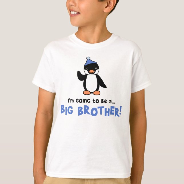T-shirts Big Brother a ser - Pinguim (Frente)