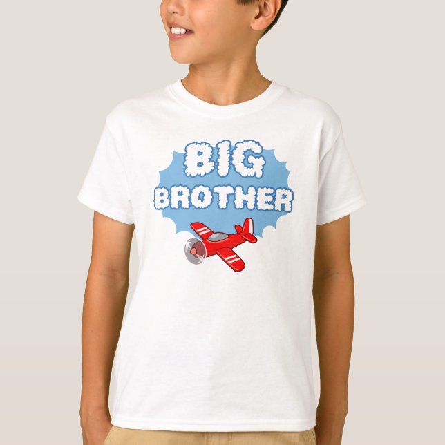 T-shirts Big brother - avião (Frente)