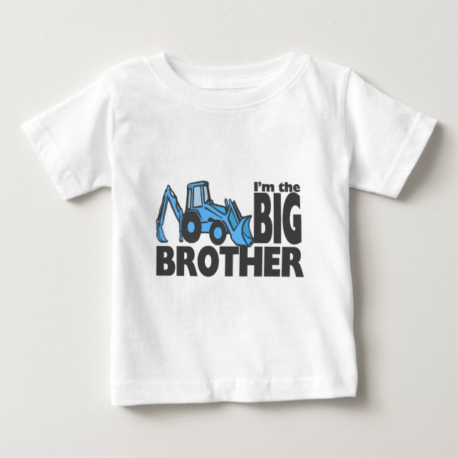T-shirts Big Brother Backhoe (Frente)